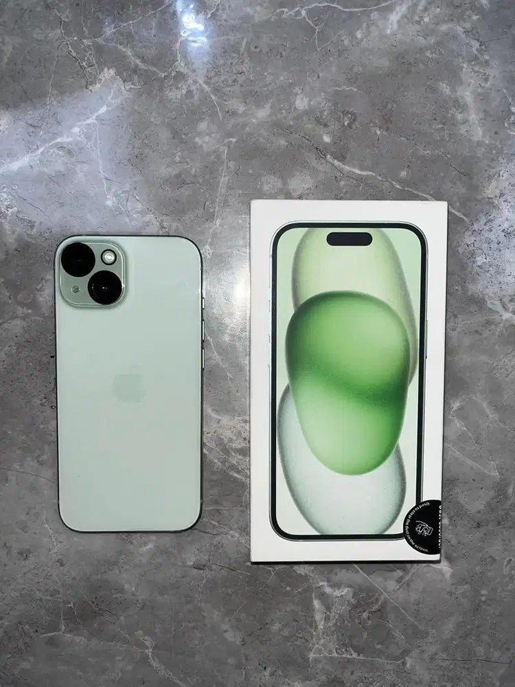 IPHONE 15 128GB GREEN EX IBOX PEMAKAIAN 2 BULAN KURANG