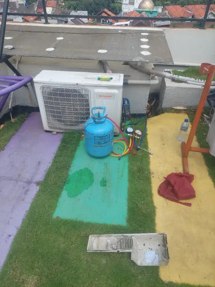 Service & pasang ac, water heater, kulkas dll