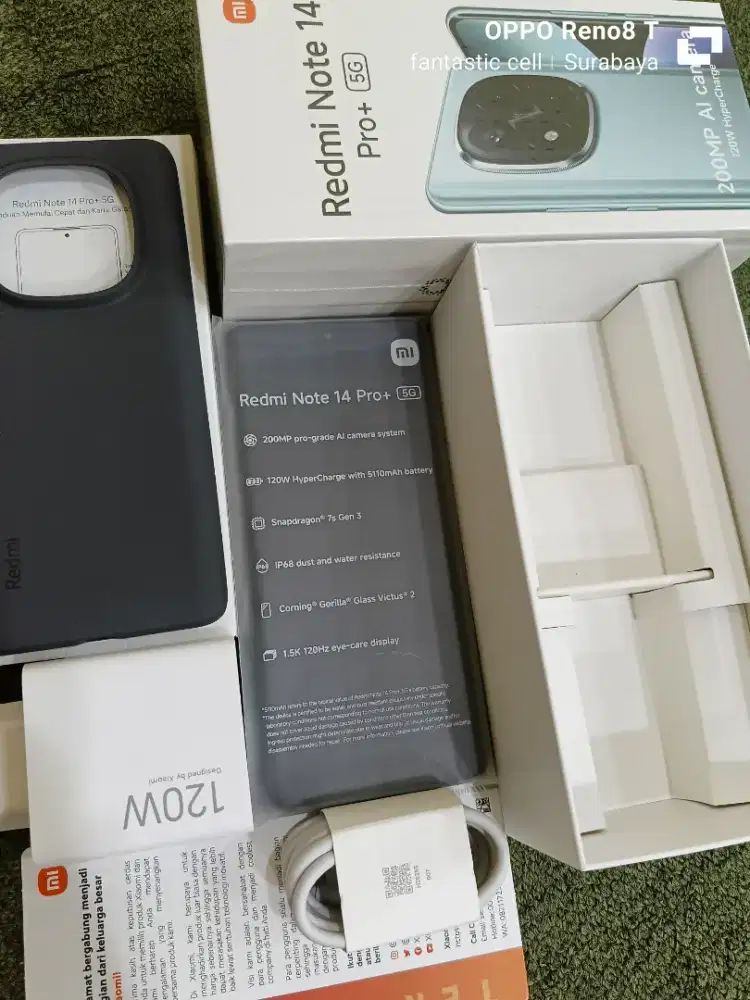 Xiomi redmi note 14 pro plus 5g ram 12+6/512