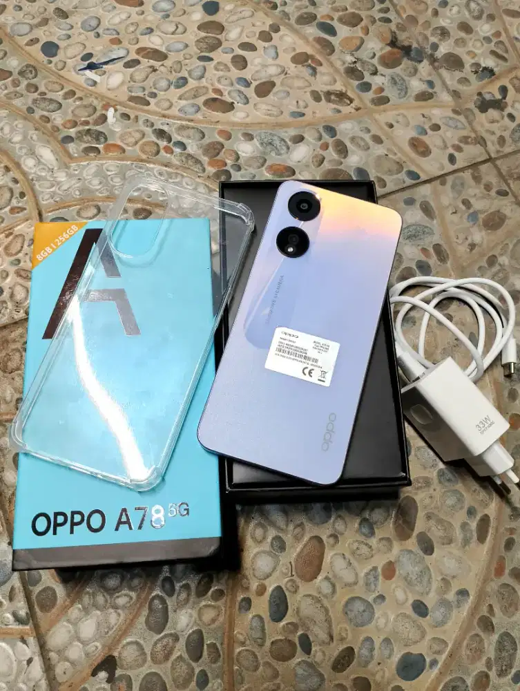 Oppo A78 5G Ram 8 Fullset