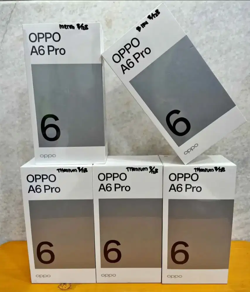 PROMO OPPO A6 PRO CUMAN 3 JUTAAN BERGARANSI RESMI