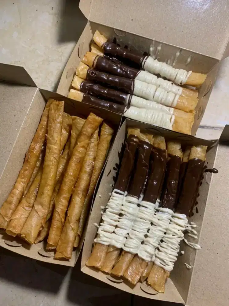 Ready ya kak pisang kembung pisang nugget pisang roll