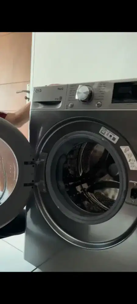 MESIN CUCI LG 8,5 KG FV1285S3VS FRONT LOADING STEAM AI DD THINQ - 8 KG