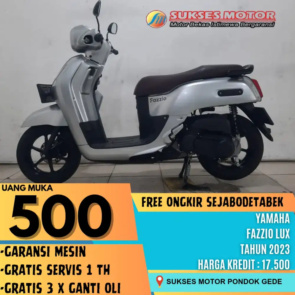 YAMAHA FAZZIO LUX TAHUN 2023 DP 500 RIBU