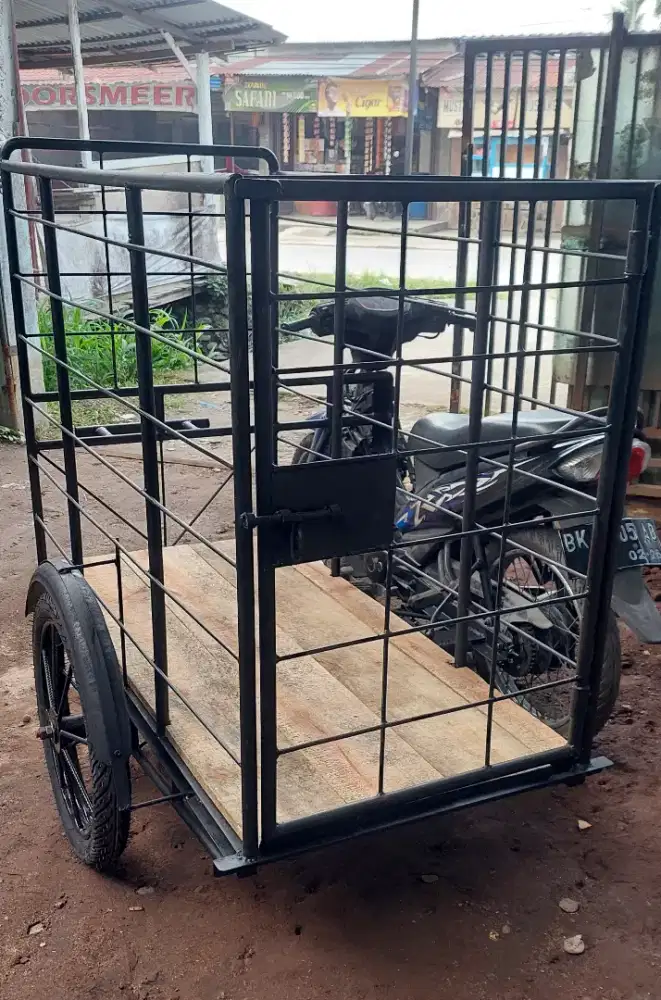 Sasis becak brng tempahan baru
