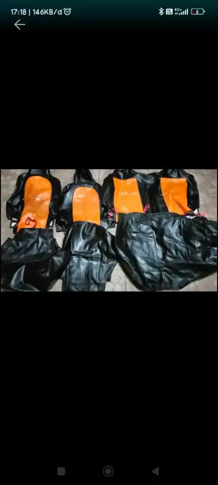 Cover sarung jok brio