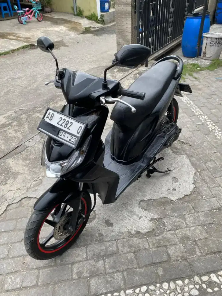 Honda beat THN 2009 plat AB sleman