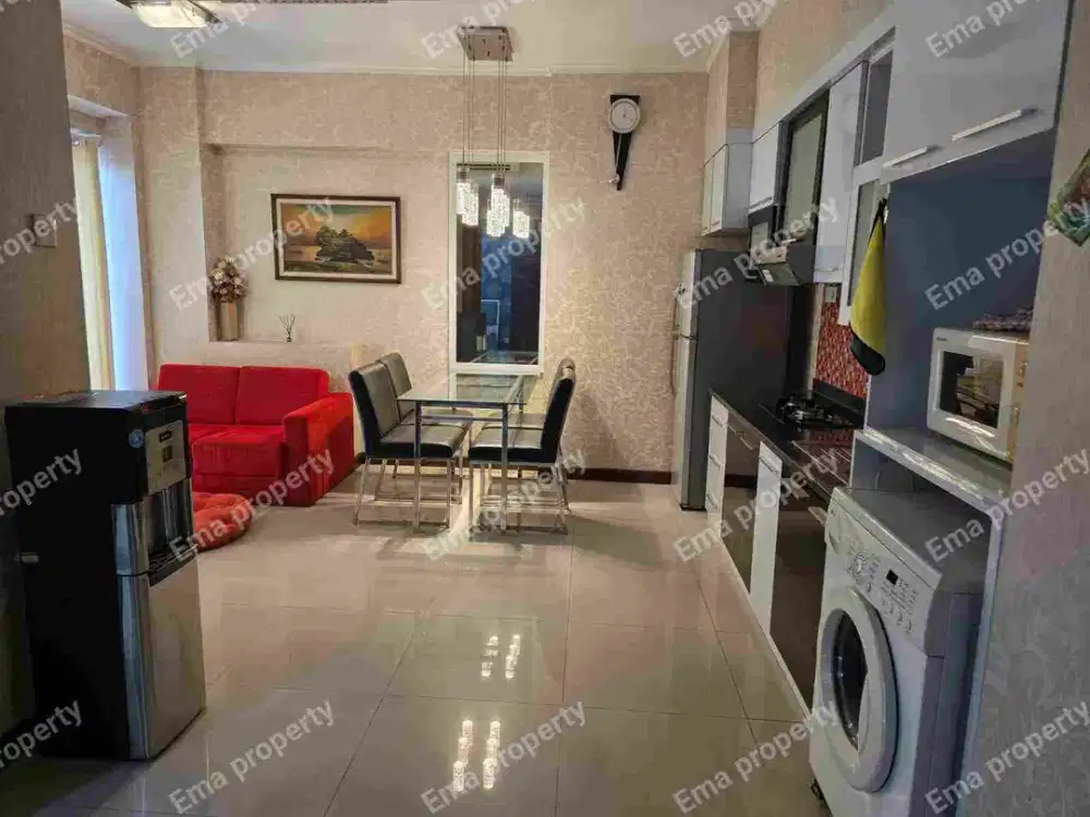 Disewakan apartemen Waterplace Pakuwon ada washing machine