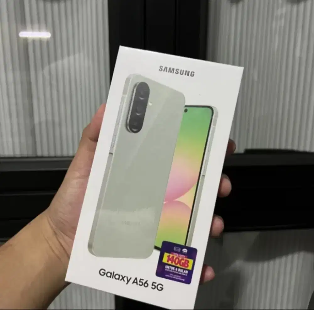 SAMSUNG A56 5G 8/256 BARU SEGEL
