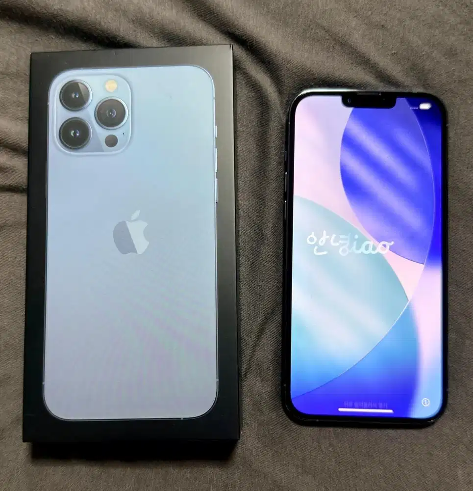 iphone 13promax 256gb sierra blue