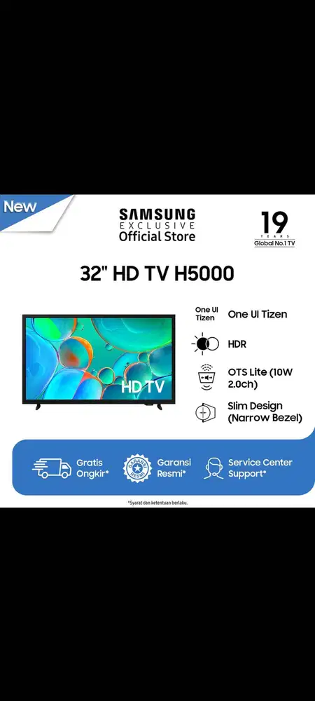 Samsung smart TV 32