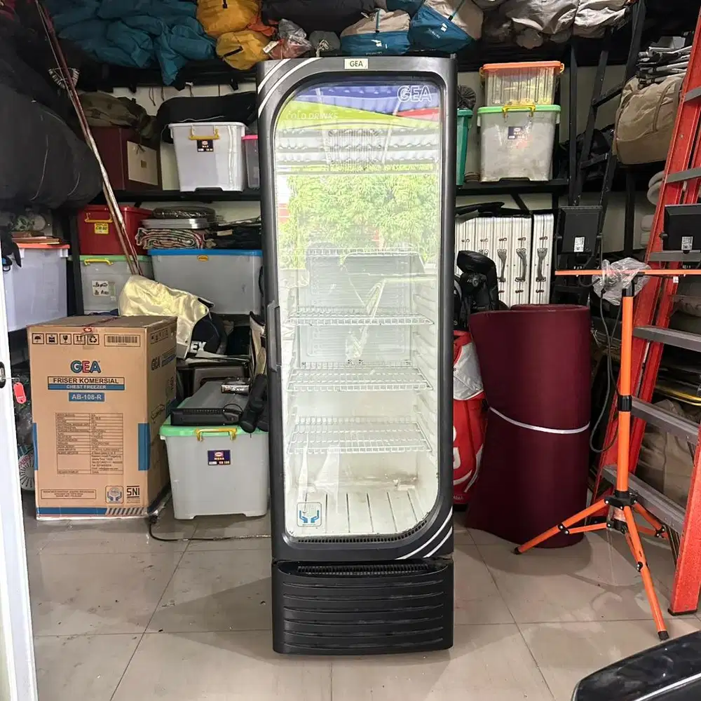Dijual Kulkas Showcase GEA Mulus