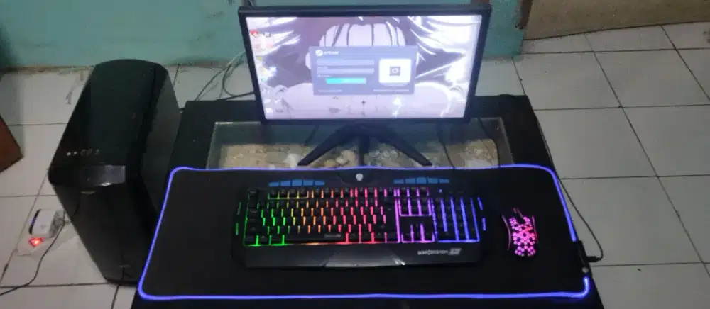 Komputer fullset tinggal pakai