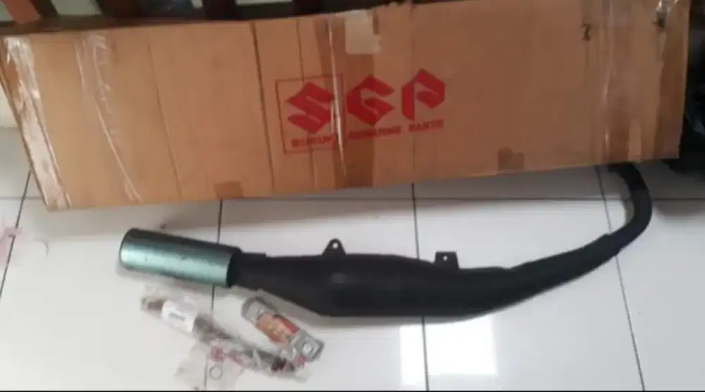 Knalpot satria R 120