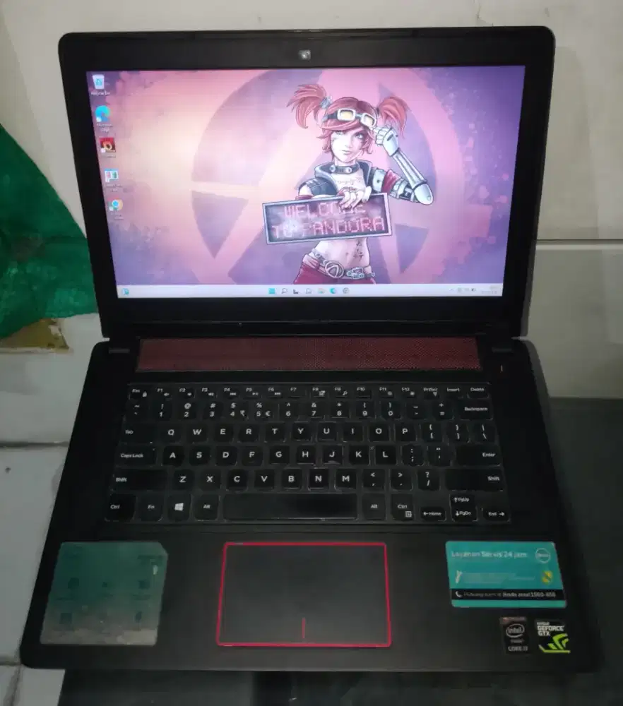 Dell Gaming Pandora 14-7447 Core-i7/Ram16/Ssd256/Led14/Nvdia4gb Laptop