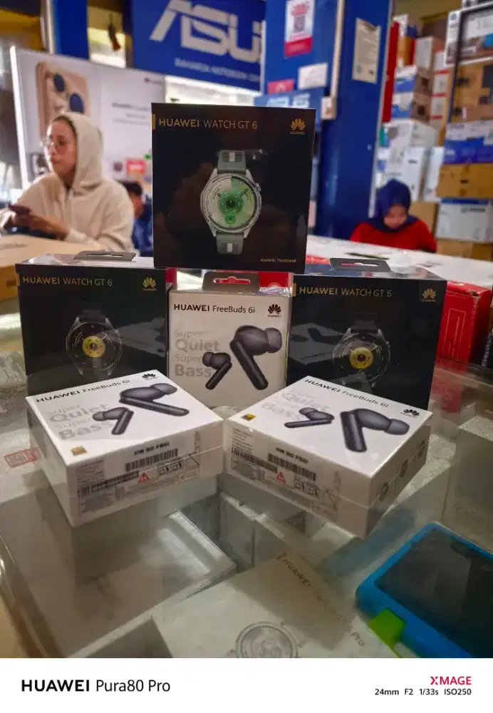 Promo Sampai Akhir Bulan Huawei Watch GT6 Free Tws Huawei Freebuds 6i