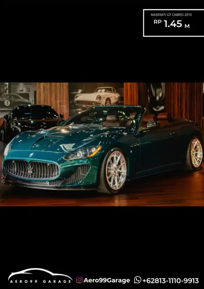 Maserati grand cabriolet 2010 RARE!