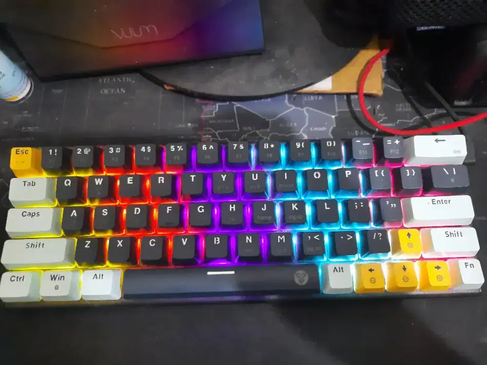 MECHANICAL KEYBOARD FANTECH MIZU EDITION RED SWITCH