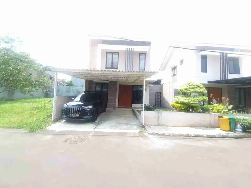 Rumah 2 Lantai Minimalis Modern di Kebun Raya Residence