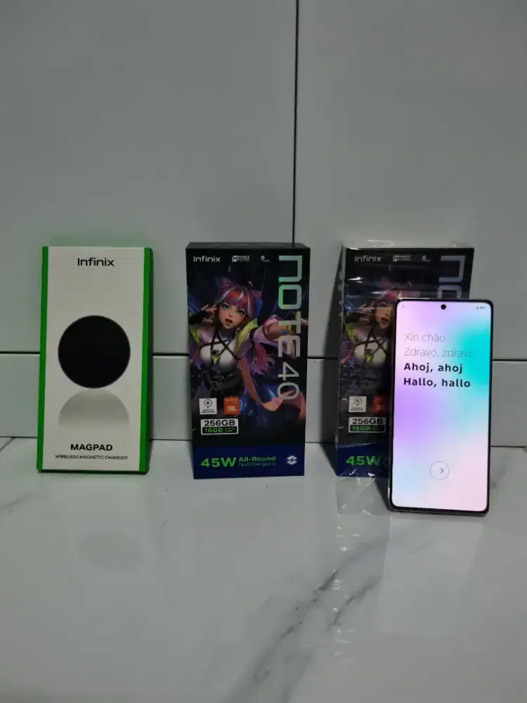 Infinix Note 40 4G no minus