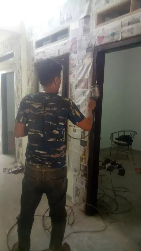 Jasa cat duco, politur, cat melamine, renovasi rumah