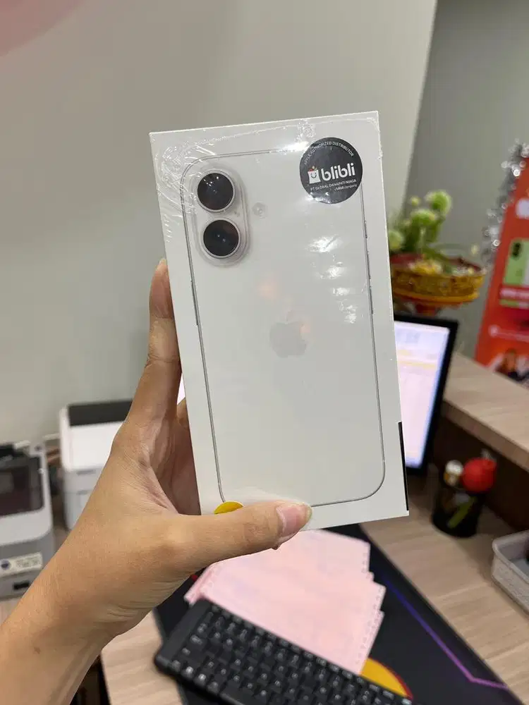 IPHONE 16 128 WHITE NEW IBOX/GDN/DIGIMAP