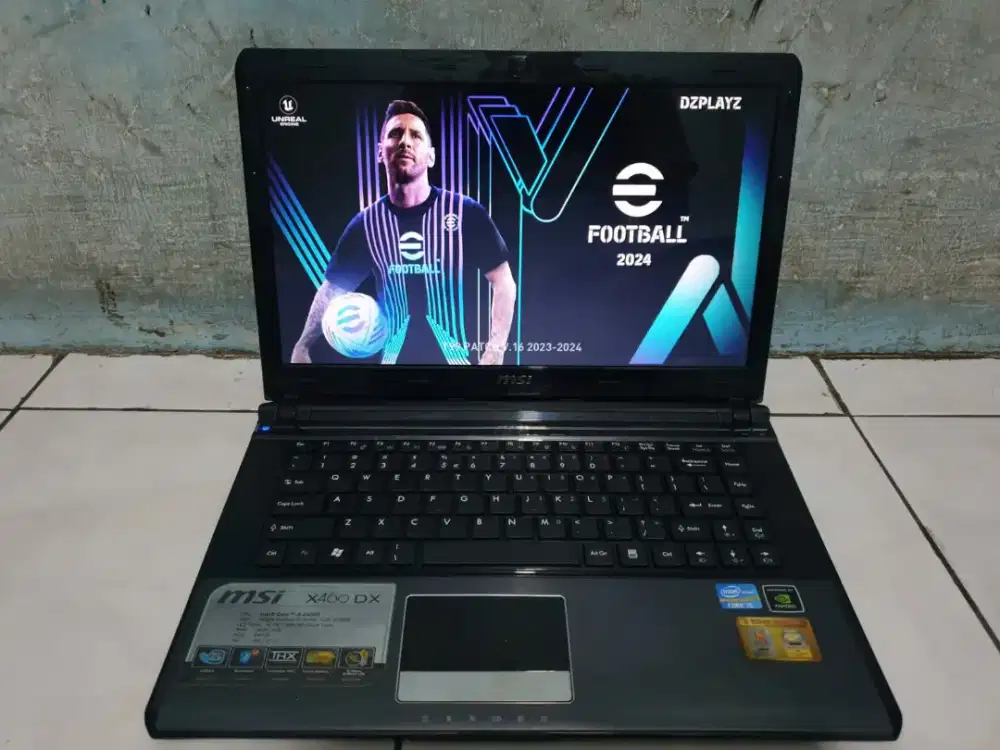 Laptop Msi Core i5 Nvidia Ram8gb Hdd640gb Batre Ok