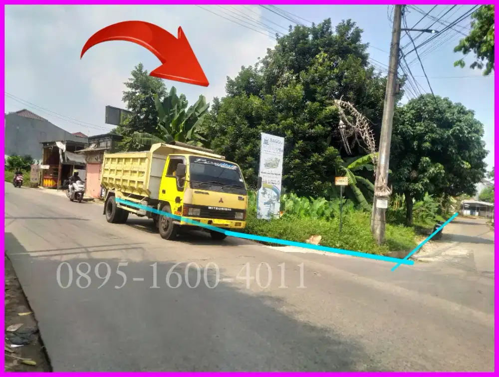 Tanah 989m² JL Raya Kranggan Jatisampurna