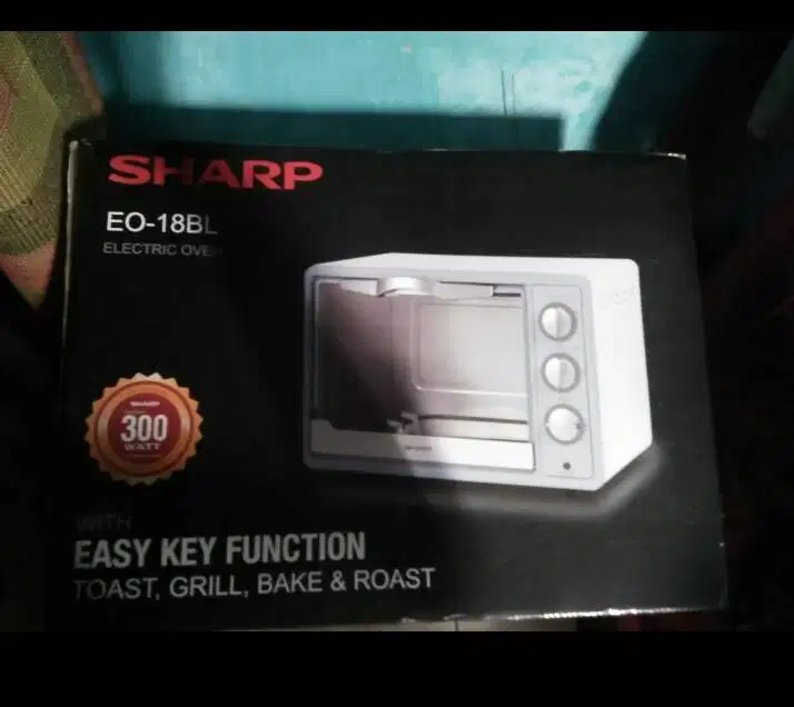 Jual oven listrik merk shapp BU cepat... Baru beli 1bulan blm dipake