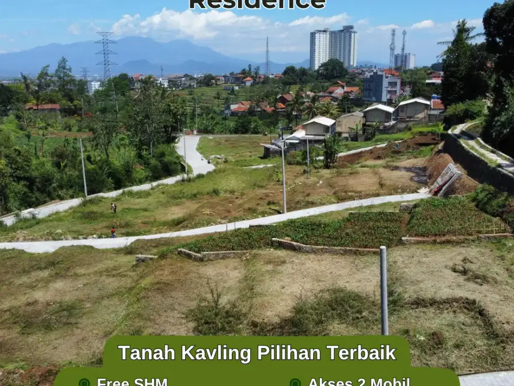 CICIL 12X TANPA BUNGA! Kavling SHM Jatinangor Strategis Dekat UNPAD/ITB.