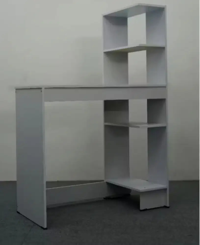 Meja Belajar Rak Buku Minimalis