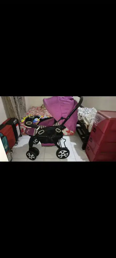 Stroller merk MIMILU & Carrier car seat baby