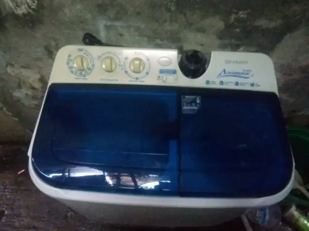 Jual mesin cuci merk Sharp kpsitas 9kg fungsi normal