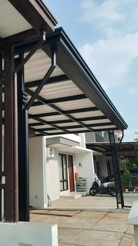Kanopi atap Uvpc/ Alderon