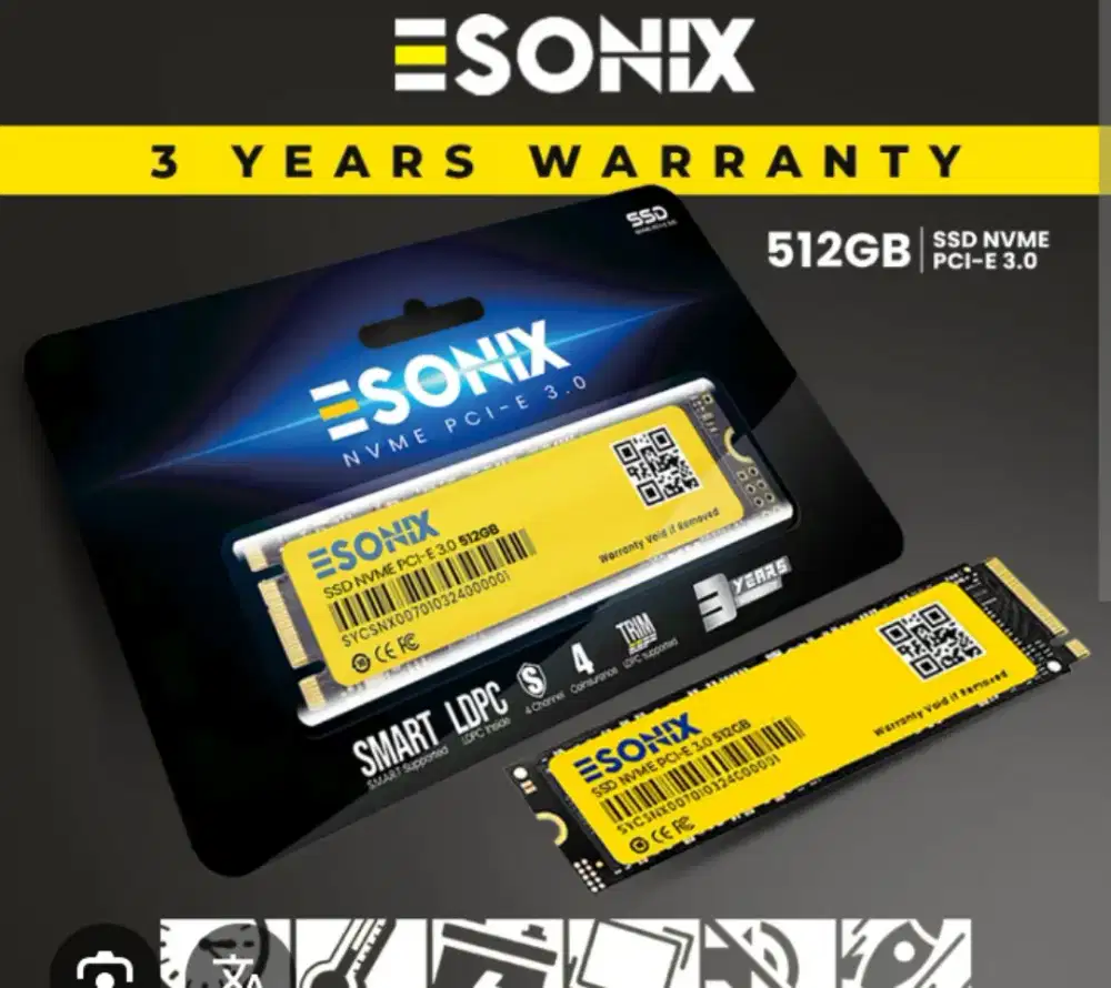 Ssd 512Gb nvme m2 dan sata