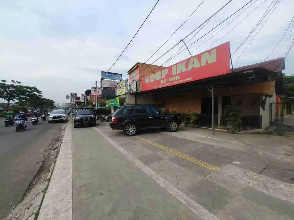 Ruang Usaha Super Strategis Jalan Raya Utama BSD Termurah Hiting Tanah saja