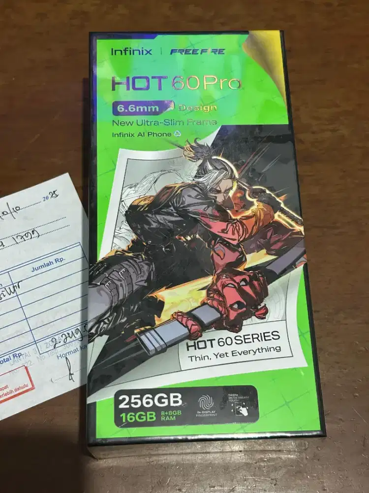 Jual infinix hot 60 pro 8/256 new segel