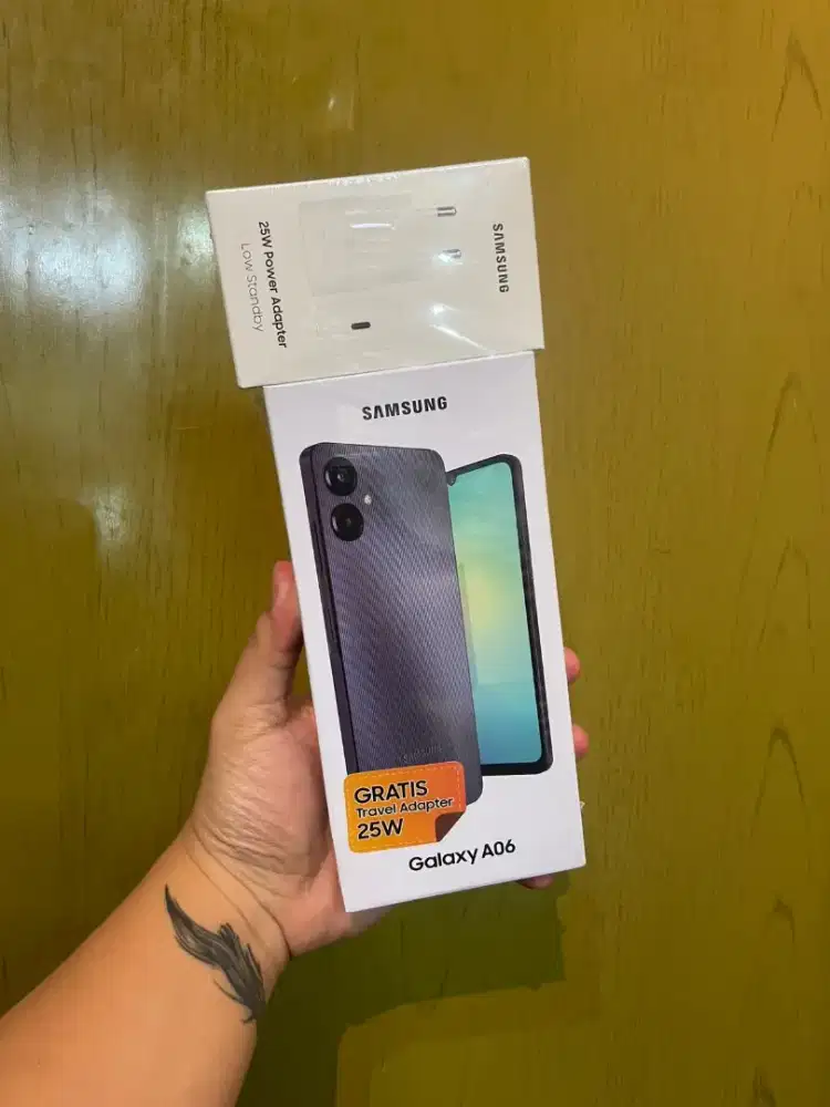 Samsung A06 6/128gb baru segel resmi