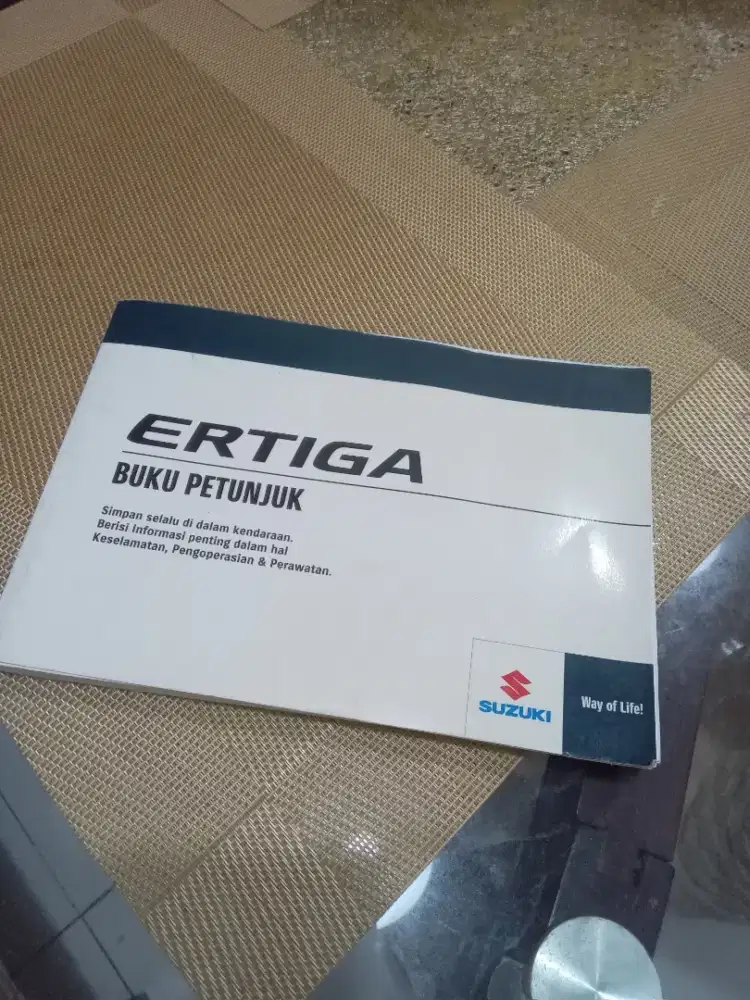Buku owner suzuki ertiga 2013 gx