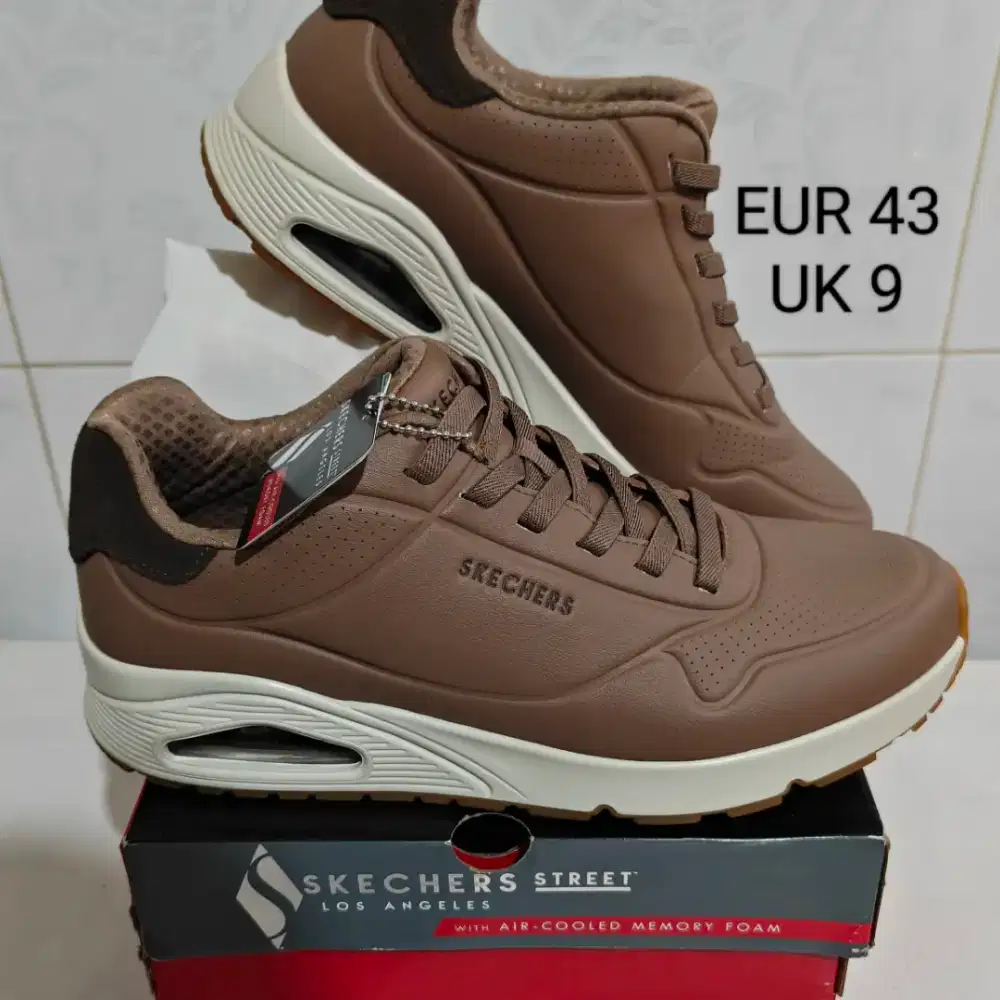 SKECHERS UNO MOCHA SIZE EUR 43 / UK 9