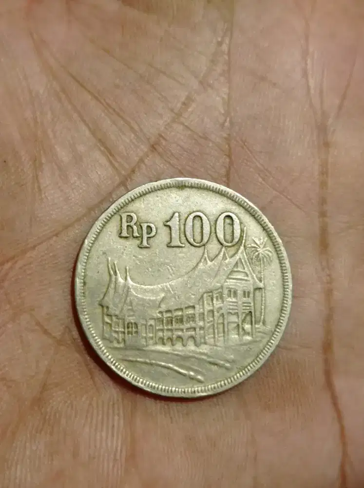 Di jual koin kuno 100 rupiah