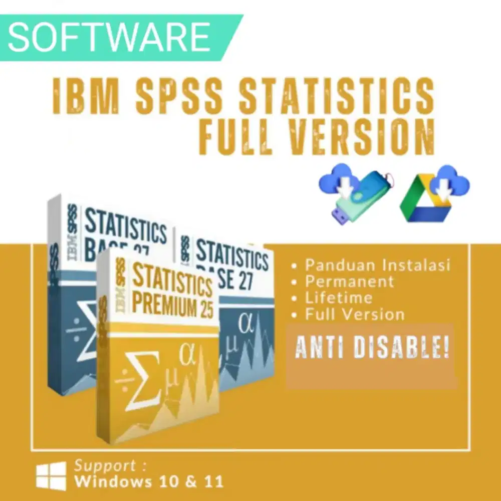 Instal aplikasi SPSS permanen