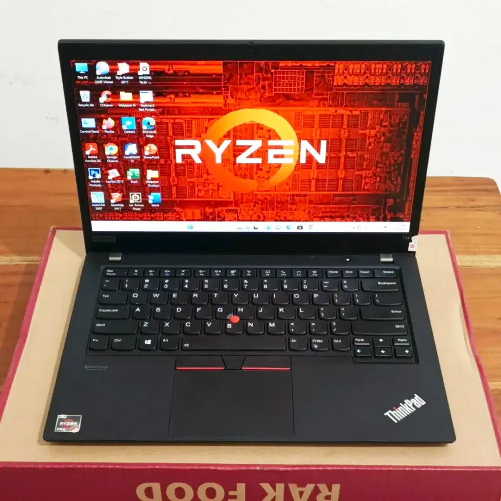 Laptop Gaming Ram 16gb Ryzen5 ssd 256gb Laptop Lenovo T14R5