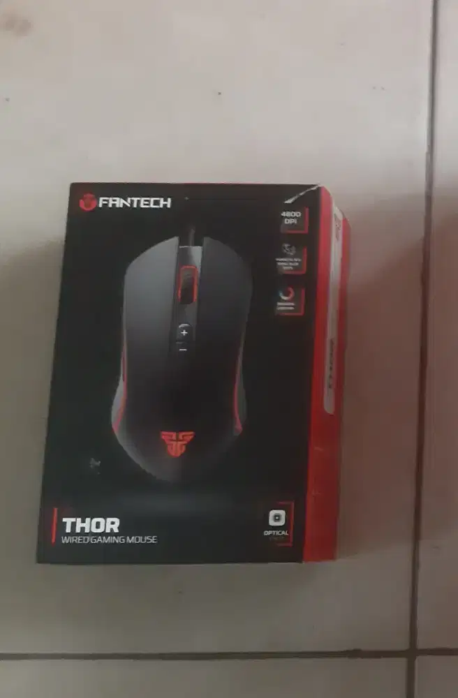 Mouse gaming macro fantech thor x9