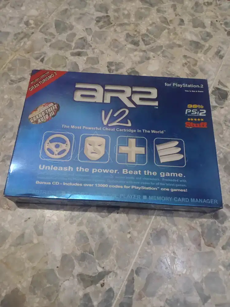 AR2 V2 Action Replay V2 Original Collector Grade