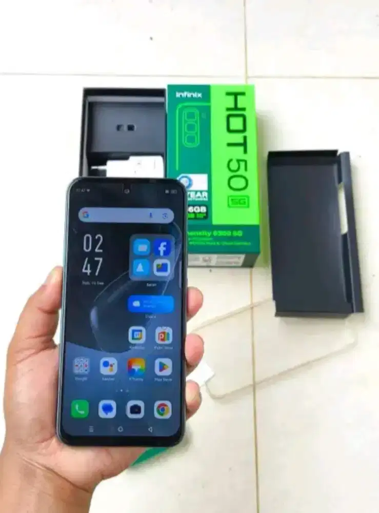 Infinix Hot 50 5G Ram 8/256 Fullset