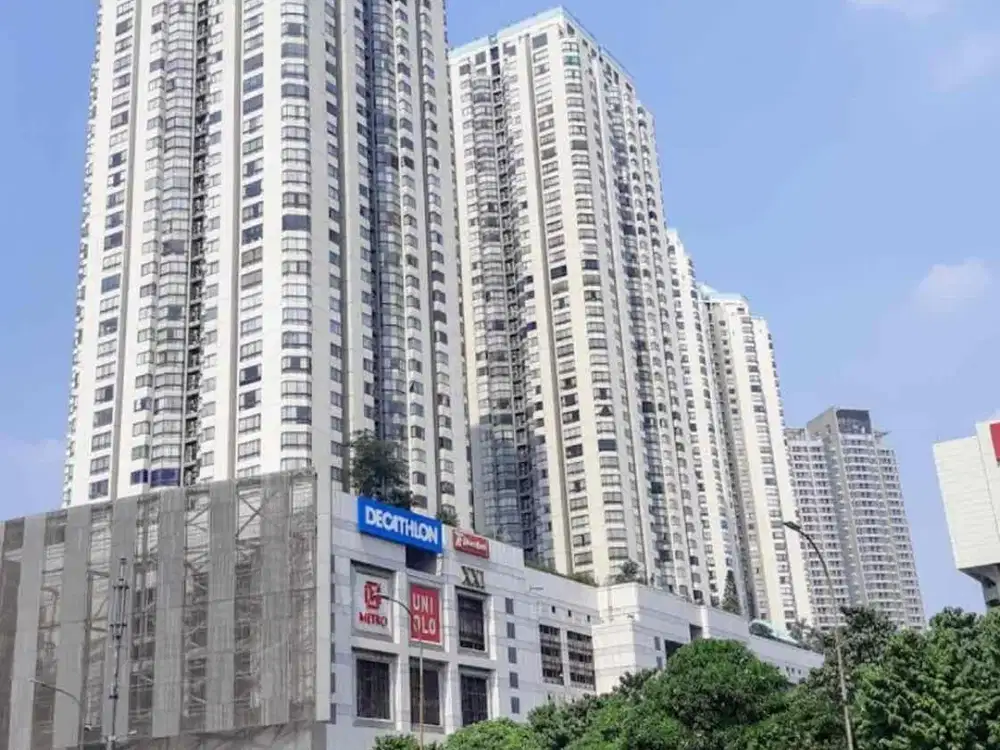 Jual Murah Apartemen Furnished 3 BR Tower 2 Taman Anggrek Jakarta