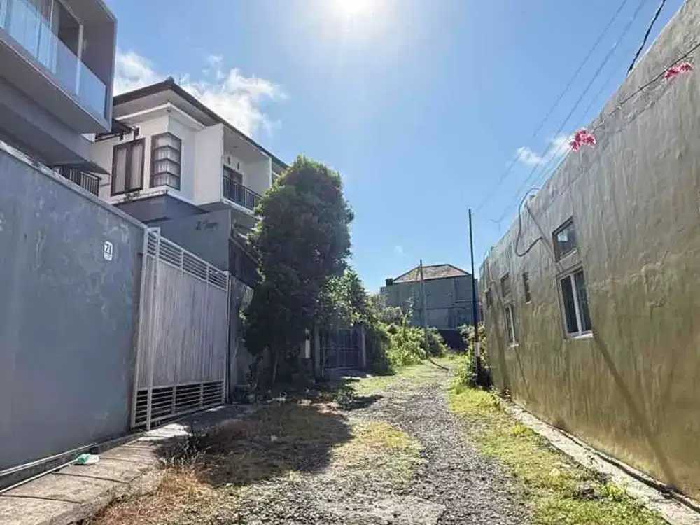 Dijual Tanah Cantik Dekat Kampus Unud Jl Goa Betel Jimbaran Bali