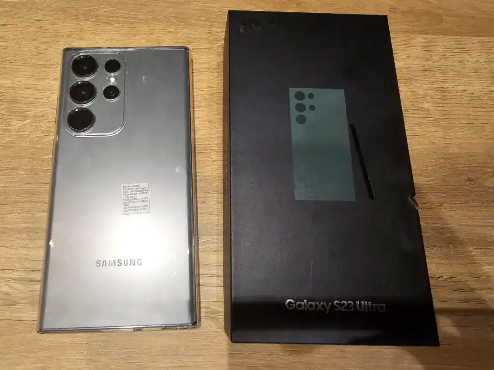 Samsung Galaxy S23 Ultra 12/256 GB Samsung Resmi Kondisi Super Mulus