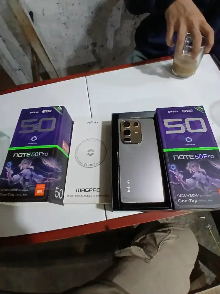 Infinix Note 50 pro 8/256 Fulset Nominus Lecet pemakaian